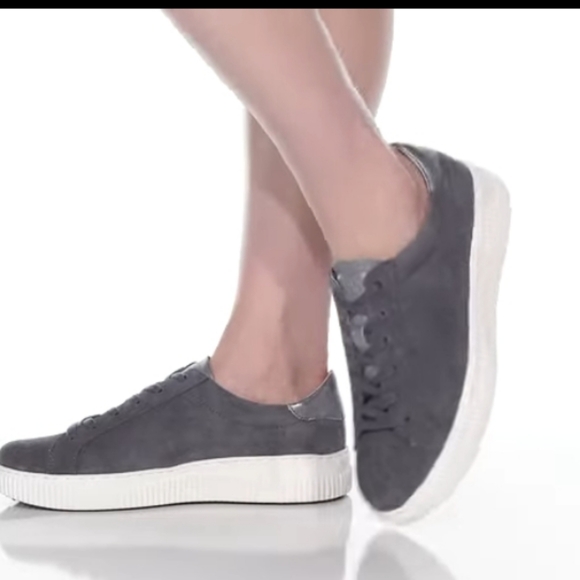 Sofft Fianna Washed Indigo/Steel Sneakers - Picture 2 of 13